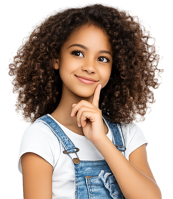 Thinking Student Girl
